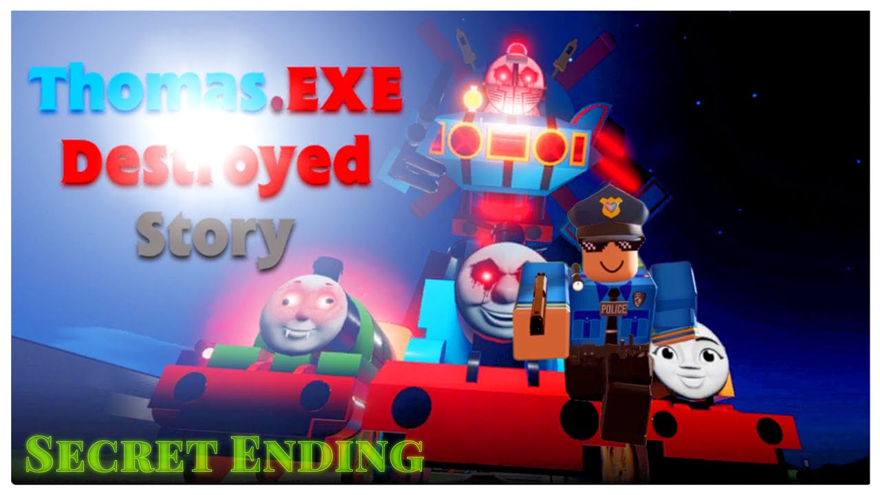 Thomas.EXE Destroyed Story - Secret Ending [Full Walkthrough] - Roblox ...
