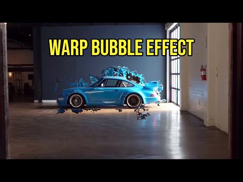 Create Easy and Fast WARP BUBBLE EFFECT in After Effects