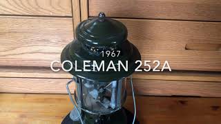 コールマン 252A　COLEMAN 252A 1967　military lantern