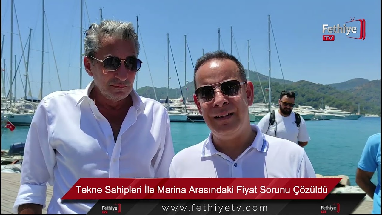 Göcek'te Tekne Sahipleri İle Marina Arasındaki Fiyat Sorunu Çözüldü