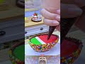 Mini Watermelon Candy Cake 🍉 #minicake #shortsvideo #tinycake #cake #miniature #tinyfood #cute
