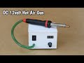 How To Make Rechargeable Hot Air Gun - Using Old Soldering Iron || Hot Air Gun Soldering ||