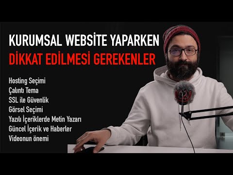 Kurumsal Web Sitesi Yapımı Nasıl Olmalı? Hem şirketlere hem de site yapanlara tavsiyelerim