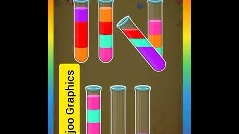 Color Water Sort 3D Level 21