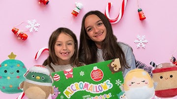 Unboxing @Squishmallows Advent Calendar with Libby! #adventcalendar #unboxing #holiday #gift