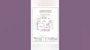 INDIRAMMA HOUSE PLAN Telangana 24 8 X 24 3 598 00 Sq Fets Telangana House Welfare Vaastu 