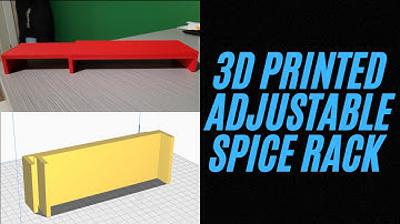 3D Printed Spice Rack Part 1?