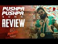 Pushpa 2 the rule pushpa pushpa song review  allu arjun sukumar dsp  telugu songs  ratpaccheck