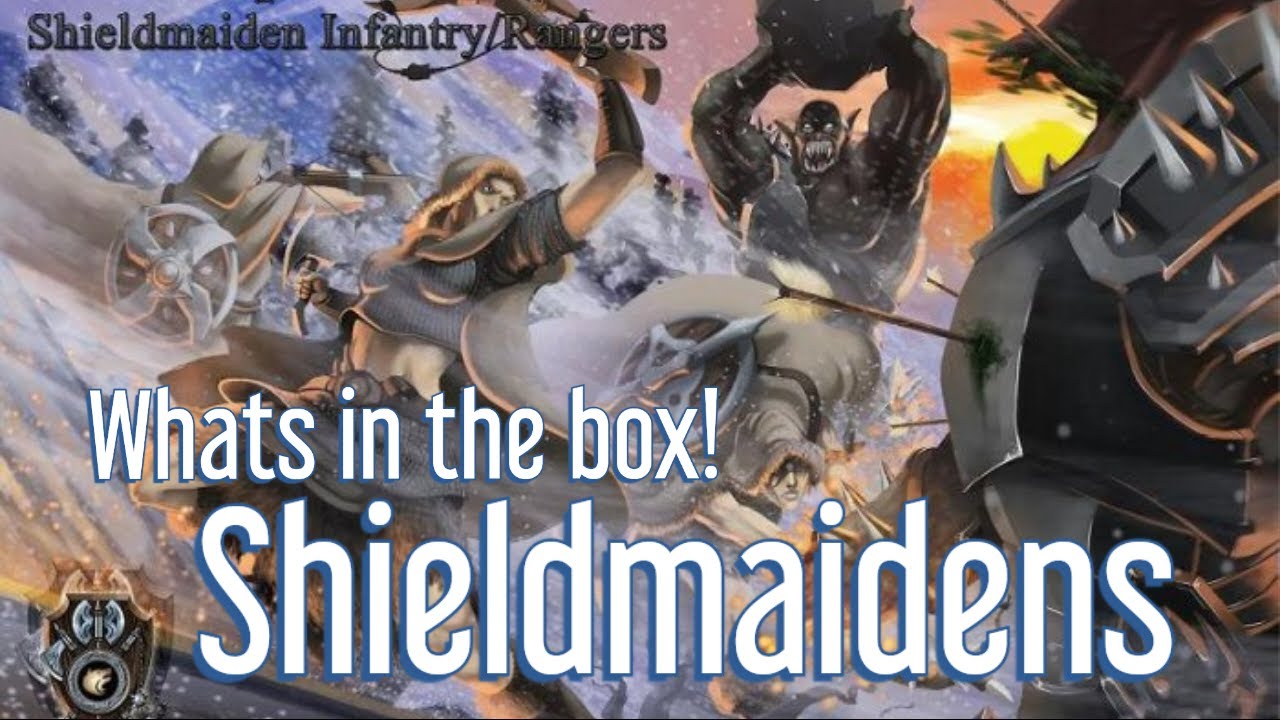 UNBOXING Shieldmaidens from Shieldwolf. 