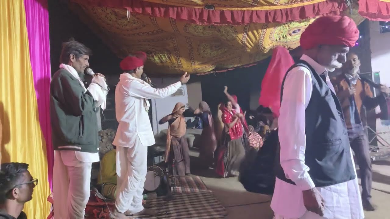बगड़ावत सिंगर भेरुजीगुर्जर बालाराम जी गुर्जर कॉमेडी किंग गणेश दान