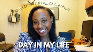 A DAY IN MY LIFE AS A COUNSELOR: a very productive Wednesday, student appointments, & more