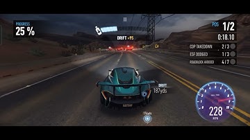 NFS No Limits | Station path - night (Lockdown race)