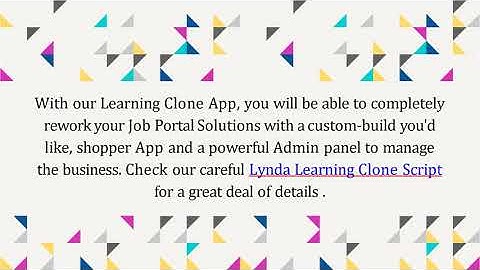 Best Lynda Clone Script - Readymade Clone Script