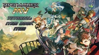 RPG Maker MV Tutorial Item Book + Item