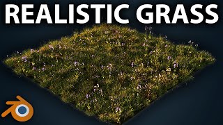 EASY GRASS TO MAKE IN BLENDER IN 6MIN