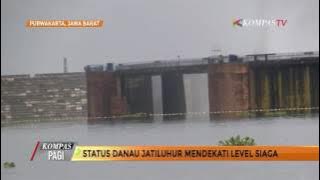 Heavy Rainfall Brings Jatiluhur Lake Nearing Alert Level