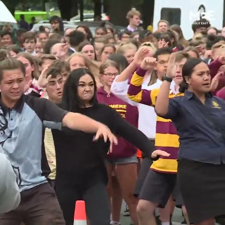 Schoolkids perform Haka in tribute of schoolmates killed in New Zealand mosque attacks