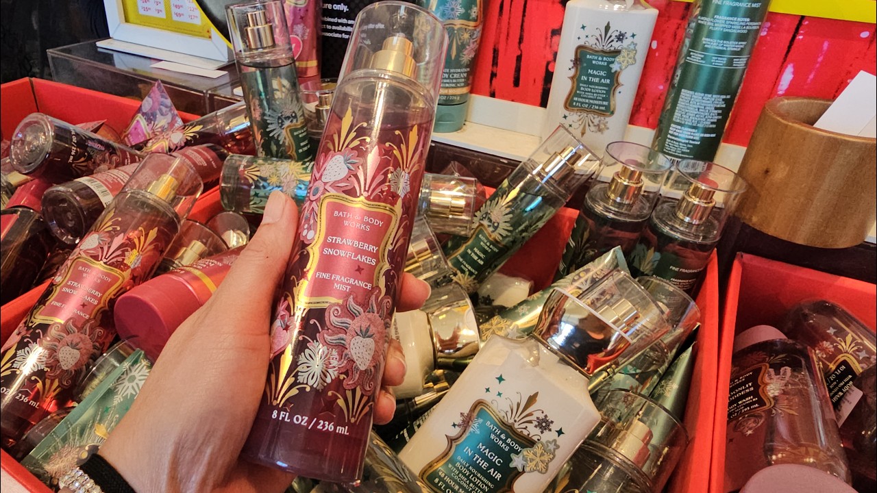 BATH AND BODY WORKS VENTA SEMI ANUAL DICIEMBRE 2025 PRIMERA VEZ QUE LOGRO ENTRAR Y VER TODO.