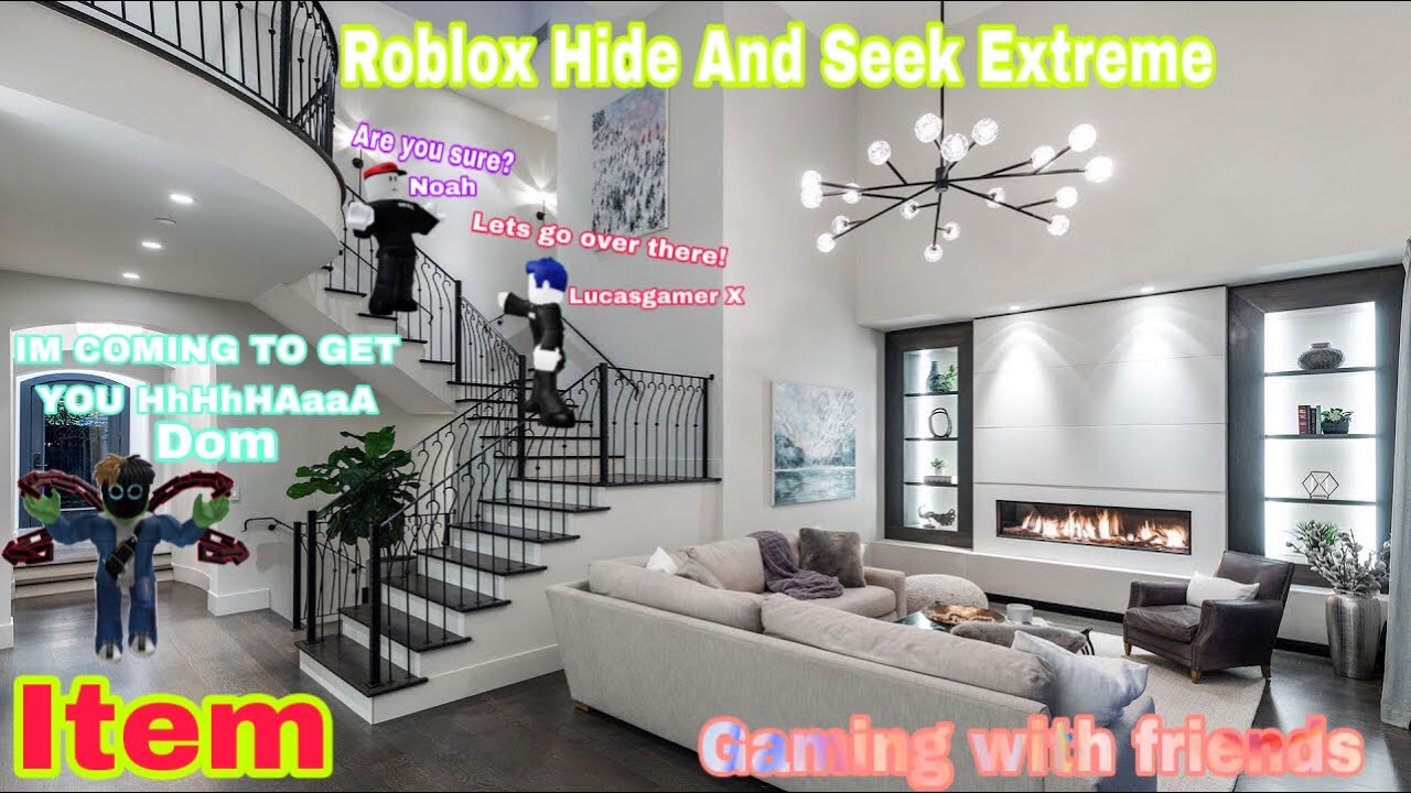 Roblox Hide and seek extreme. Dom went crazy! - YouTube