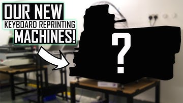 OUR KEYBOARD REPRINTING JUST GOT BETTER! | Mimaki Printer Reveal