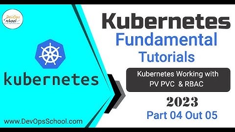 Kubernetes Fundamental Tutorials - Part-4 of 5 - 2023