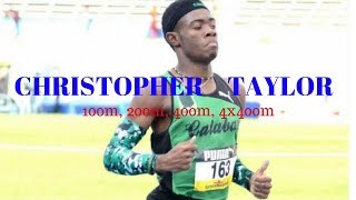 Christopher Taylor - New Usain Bolt - Sprint Sensation