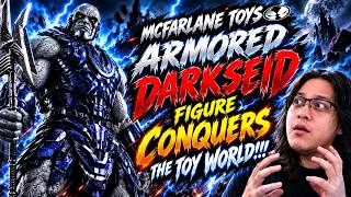 MCFARLANE TOYS GOLD LABEL ARMORED DARKSEID FIGURE UNBOXING