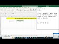 Find whether a cell contains only number not text in Excel