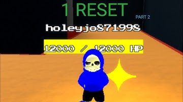 SHOWCASE 1 RESET CHARACTERS! PART 2|SMB|SANS MULTIVERSE BATTLES