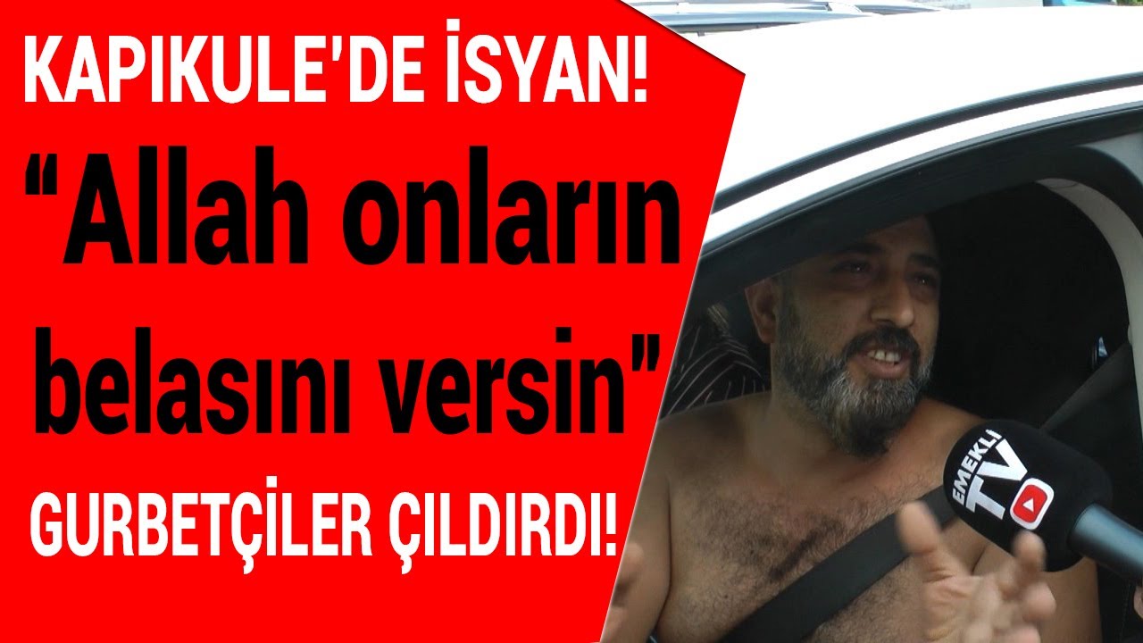 Kapıkule'de gurbetçiler ağzına geleni saydı ortalık karıştı! Neler oluyor? Sıla Yolu dert dolu!