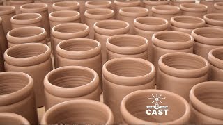 How Deneen Pottery creates their mugs