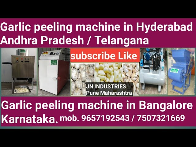 Garlic Peeling Machine at Best Price in Hyderabad, Telangana