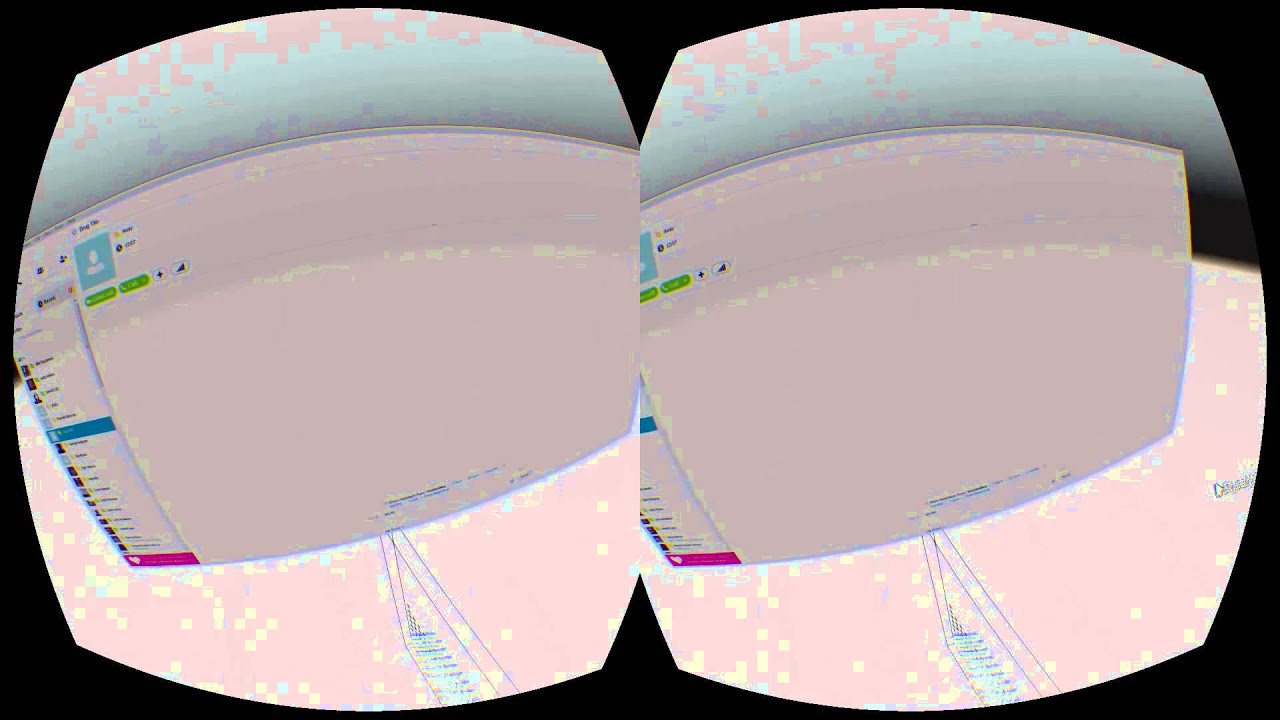 Skyping in VR with SpaceSys