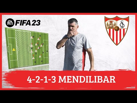 Mendilibar 4-2-1-3 Sevilla FIFA 23 |Tácticas|