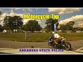 Suzuki GSX-R1000 motorcycle flees Arkansas State Police - light tap ends pursuit, suspect runs 🏃🏿‍♂️