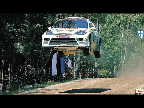 Flying High - WRC Rally Finland With Pure Engine Sounds (years 1999-2010)