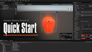 Gaussian Splatting Dissolve FX Quick Start Manual
