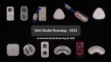 GAO STUDIO Roundup - 2023 - An Overview by Dan Bruner Aug.22, 2023