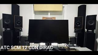 Dirac Live Room Correction with ATC SCM12