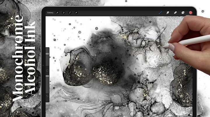 Creating a Monochrome Art Piece in Procreate with ...