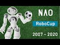 NAO evolution 2007 - 2020 at the RoboCup Soccer!