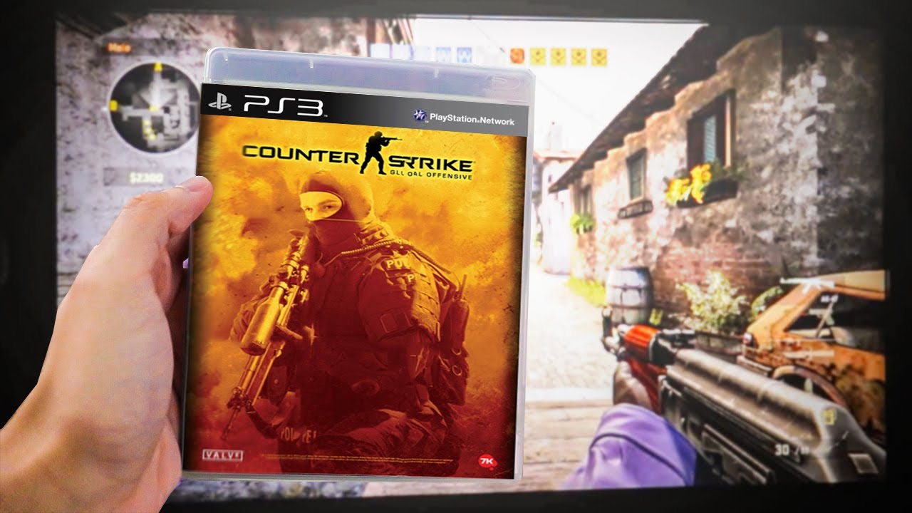 é MUITO diferente joguei CS:GO no PS3, a versão perdida do CS pra  CONSOLE 