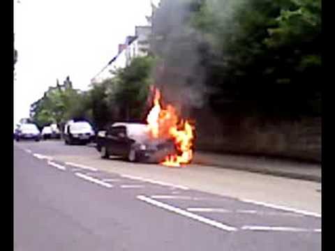 SOMEONE'S PRIDE AND JOY DESTROYED IN A MATTER OF MINUTES ON THE NORTHLAND ROAD IN DERRY. SUMMER 2007.