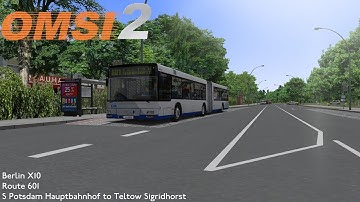 OMSI 2 - Berlin X10 Route 601 to Sigridhorst