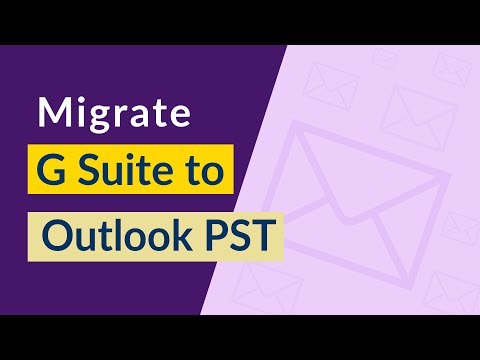 How Do I Convert G Suite to Outlook PST Format in Few Mouse Clicks ?