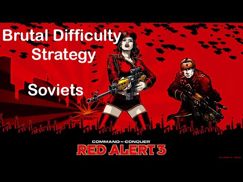 Red Alert 3 Soviet Skirmish Strategy Guide Hard Brutal
