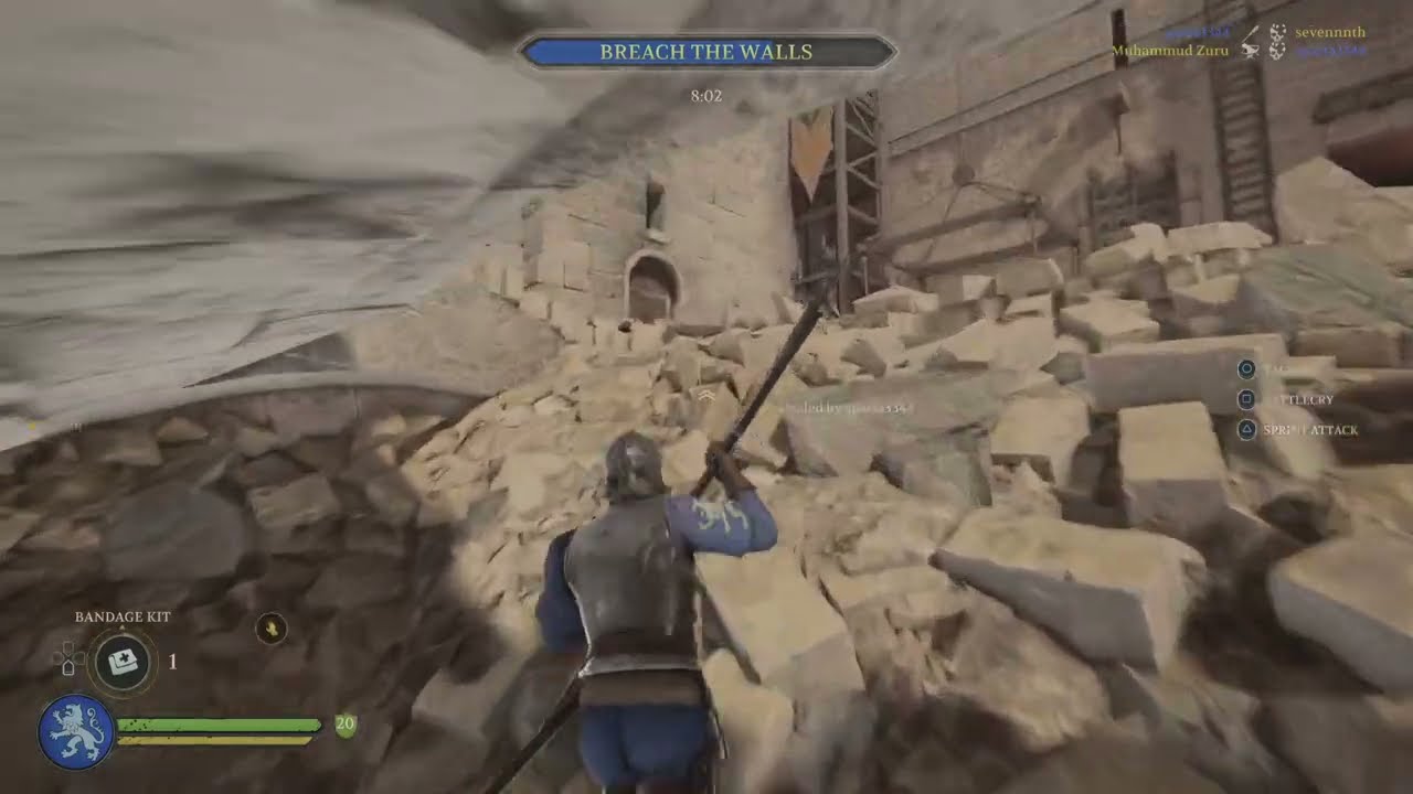 Chivalry 2 - 1 vs 1 in lift