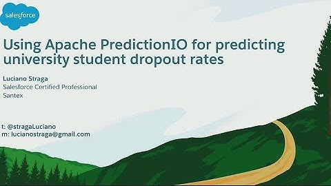 Using Apache PredictionIO for Predicting University Student Dropout Rates