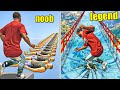 Crossing the most dangerous bridge in GTA 5