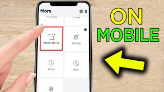 How To MAKE a SHIRT in ROBLOX MOBILE (2024) - Make Roblox Shirts Mobile